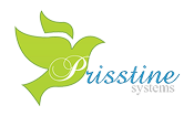 A green Bird with a wordPrisstine systems
